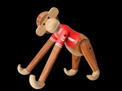 Kay Bojesen Abe x DBU Herre 2024 stor teak/limba - Køb her