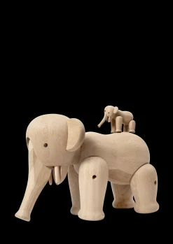 Kay Bojesen Elefant XXL i træ fra serien Masterpieces