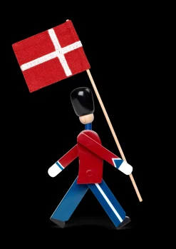 Kay Bojesen Fanebærer mini i rød fra serien Figurines