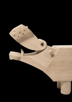 Kay Bojesen Flodhest XXL i træ fra serien Masterpieces