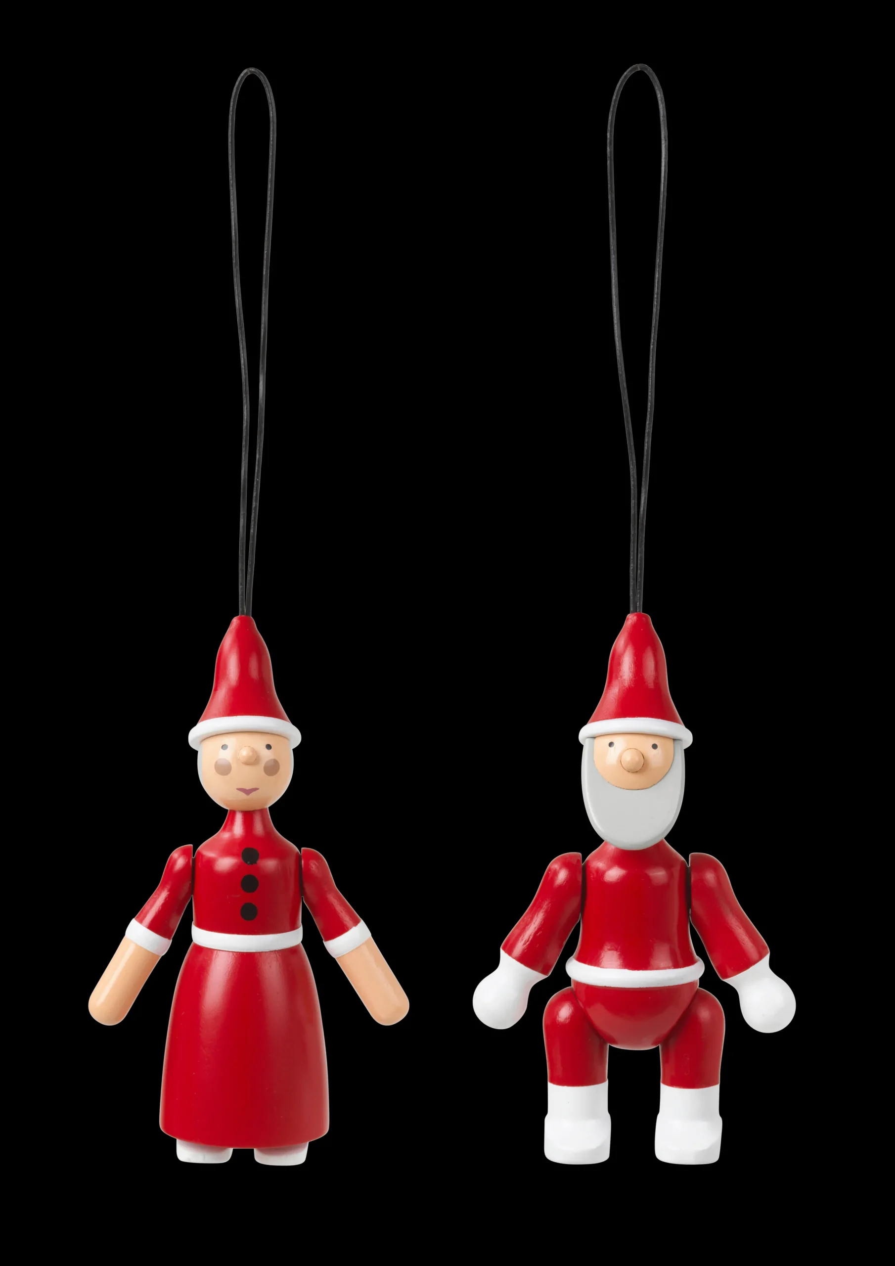 Kay Bojesen Julepynt Julemand og Nissemor rød/hvid | Køb her