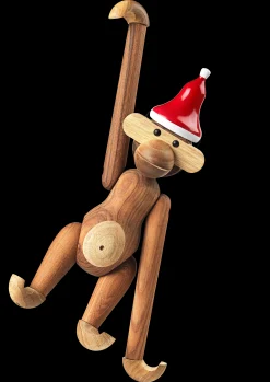 Kay Bojesen Nissehue mellem i rød fra serien Figurines