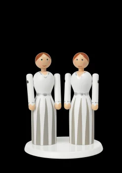 Kay Bojesen Platform til brudeparret hvid | Køb nu