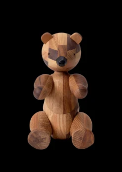 Kay Bojesen Reworked jubilæum Bjørn mellem i træ | Køb her