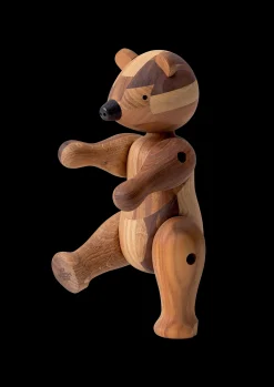 Kay Bojesen Reworked jubilæum Bjørn mellem i træ | Køb her