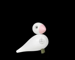Kay Bojesen Sangfugl Love H15.5 cm hvid/rosa | Køb her