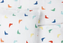 Kay Bojesen Sengetøj Sangfugl baby 70x100cm DK i multi