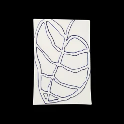 Kähler blad 28x41cm i hvid fra serien Relief | Køb her