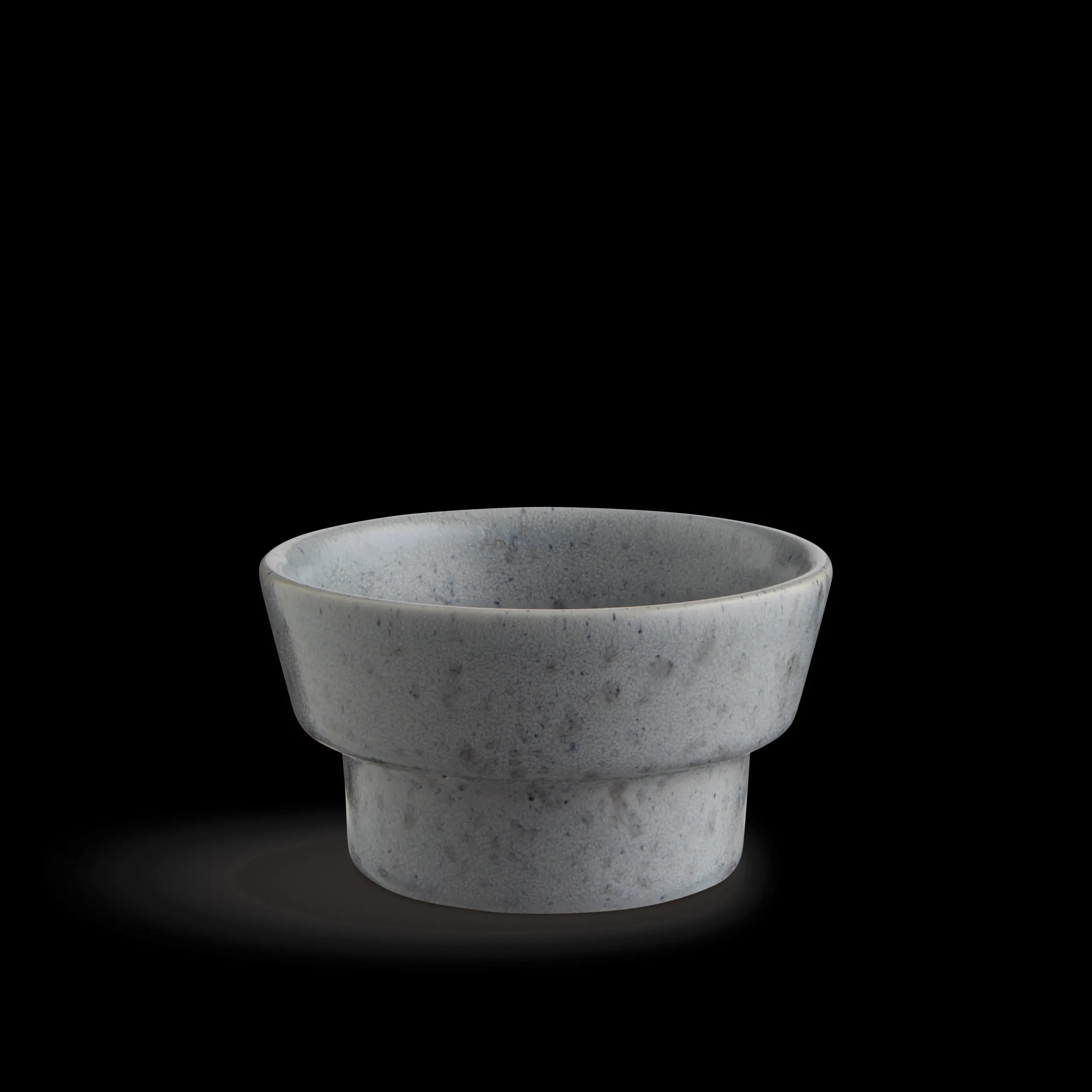 Kähler Bloklysestage H5 i grå fra serien Ombria | Køb her