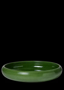 Kähler Bordfad Ø34 cm i grøn fra serien Colore | Køb her