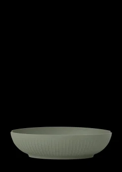 Kähler Brødkurv 29.5x20 cm i grøn fra serien Hammershøi