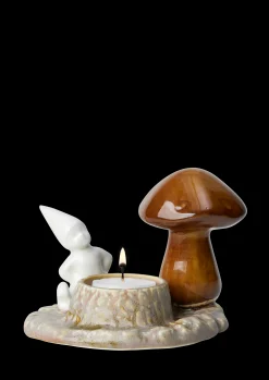 Kähler Christmas Tales Julelys H9.5 hvid | Køb her