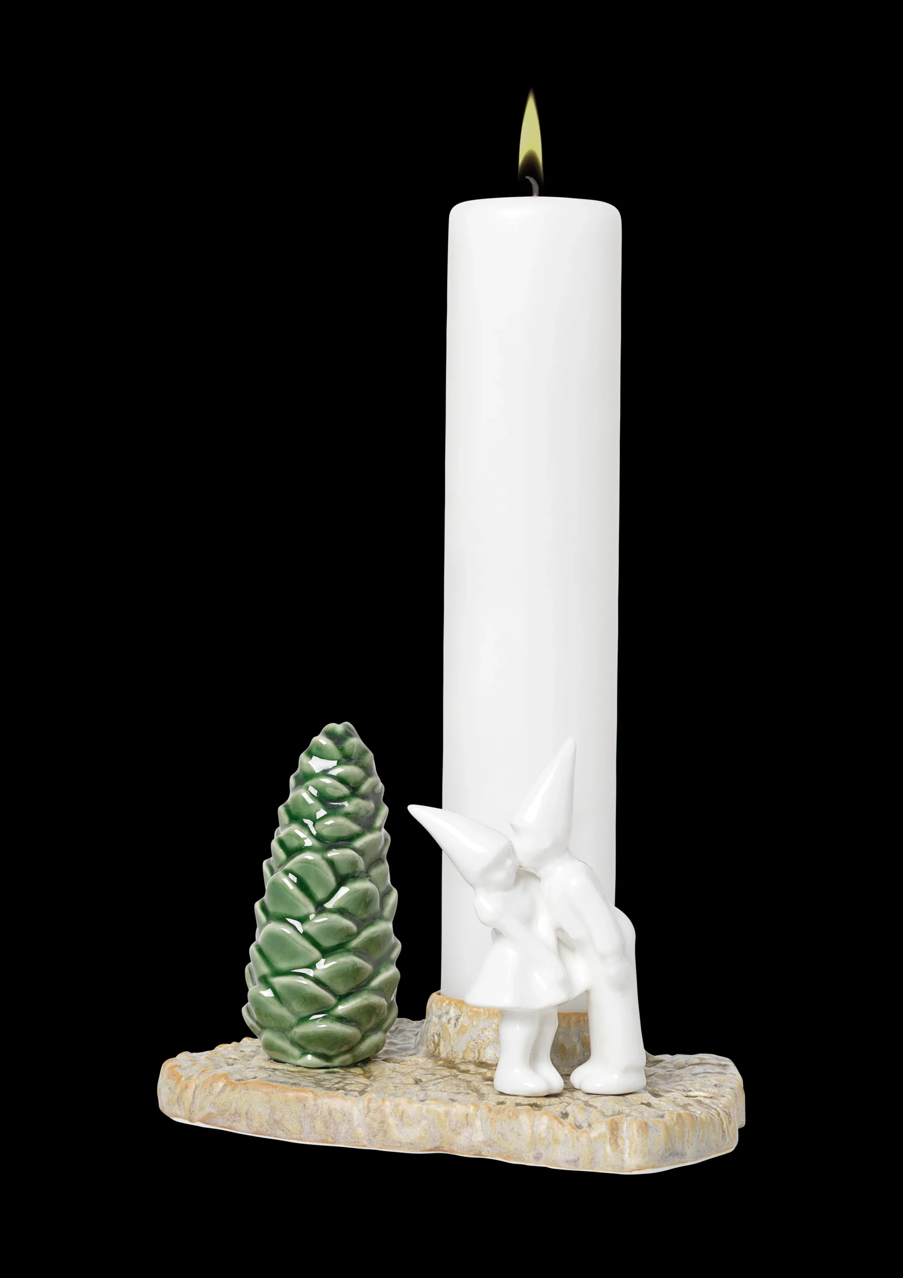 Kähler Christmas Tales Julekys H11.5 hvid | Køb her