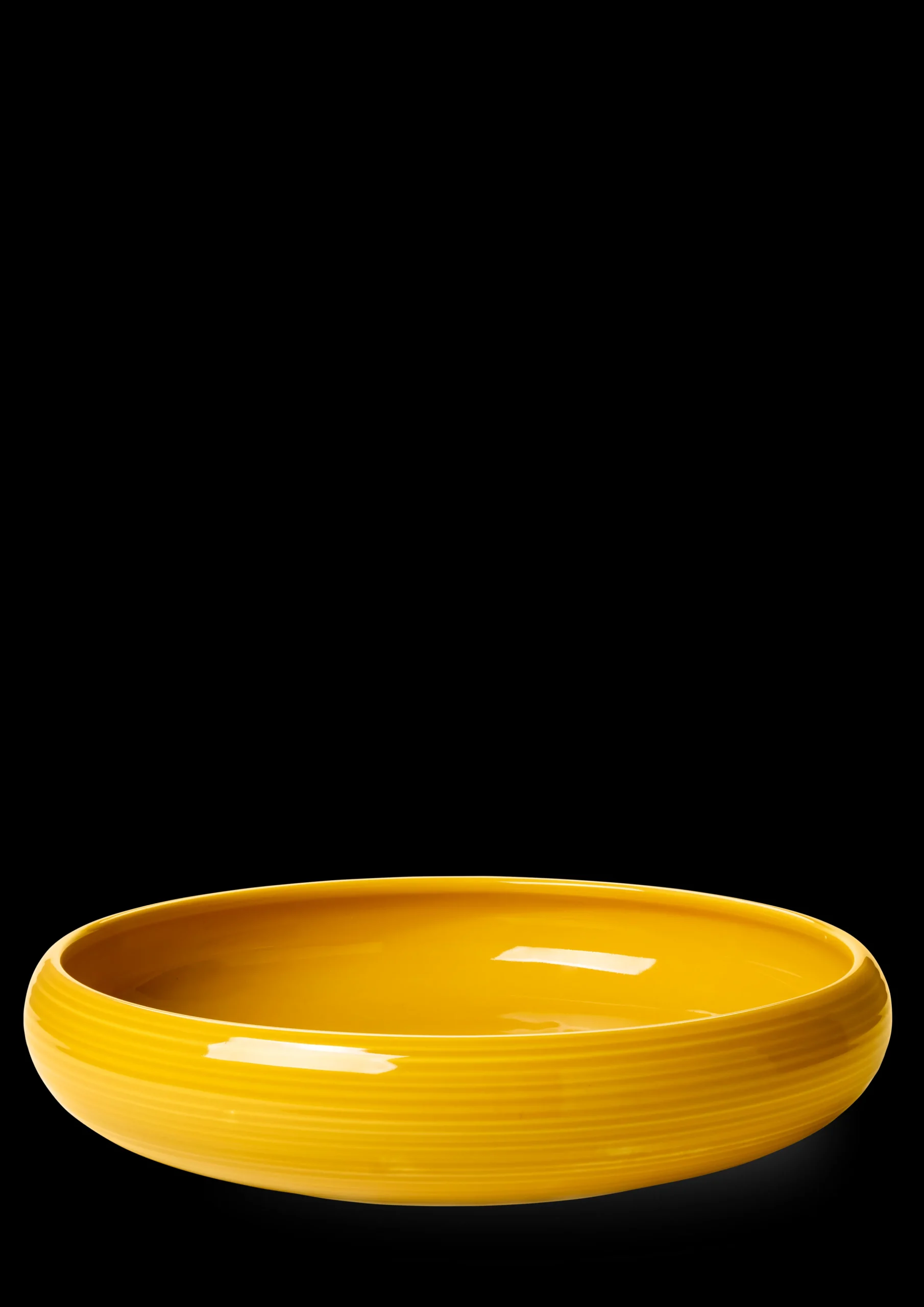 Kähler Colore Bordfad Ø34 cm saffron yellow | Køb her