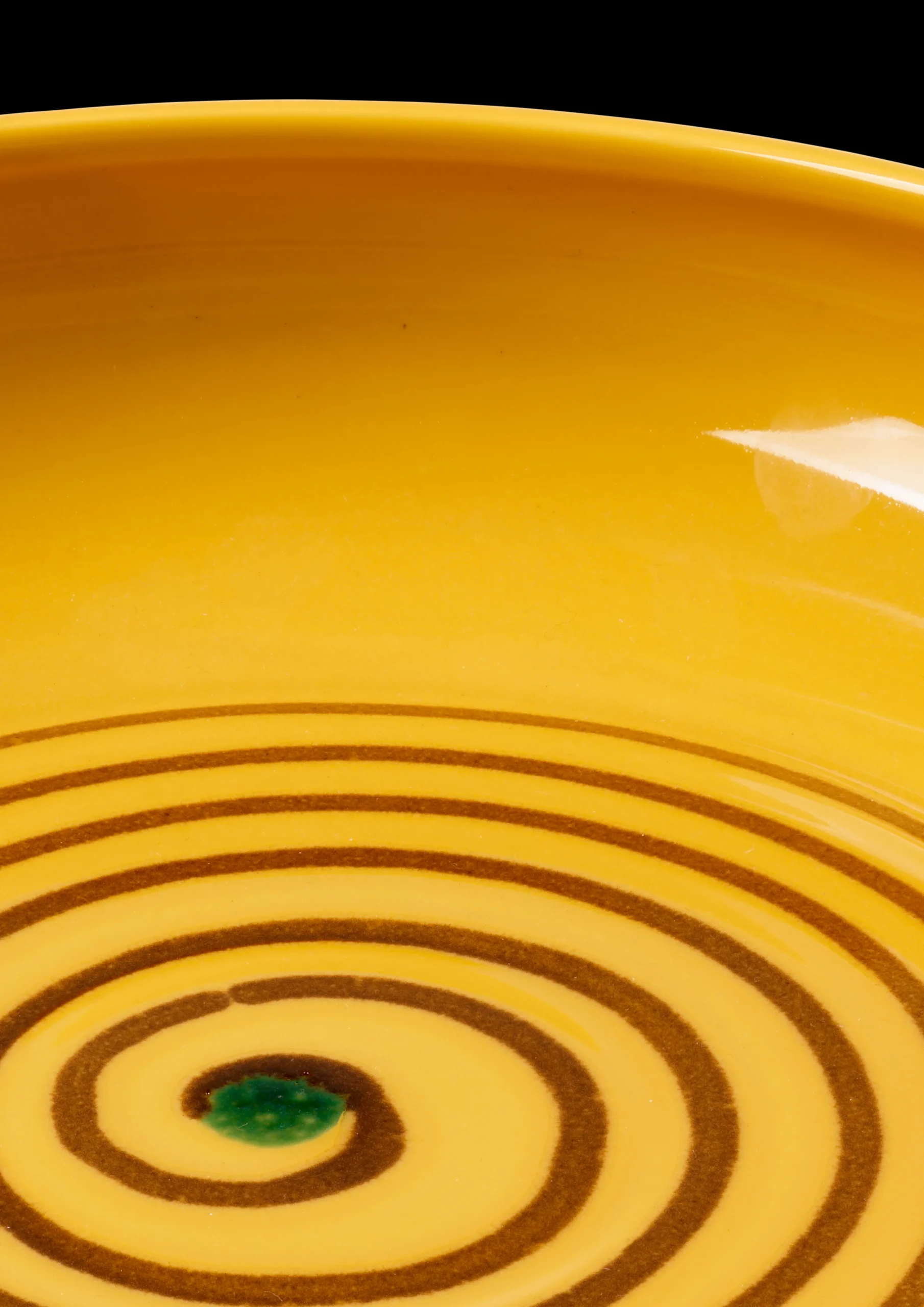 Kähler Colore Bordfad Ø34 cm saffron yellow | Køb her