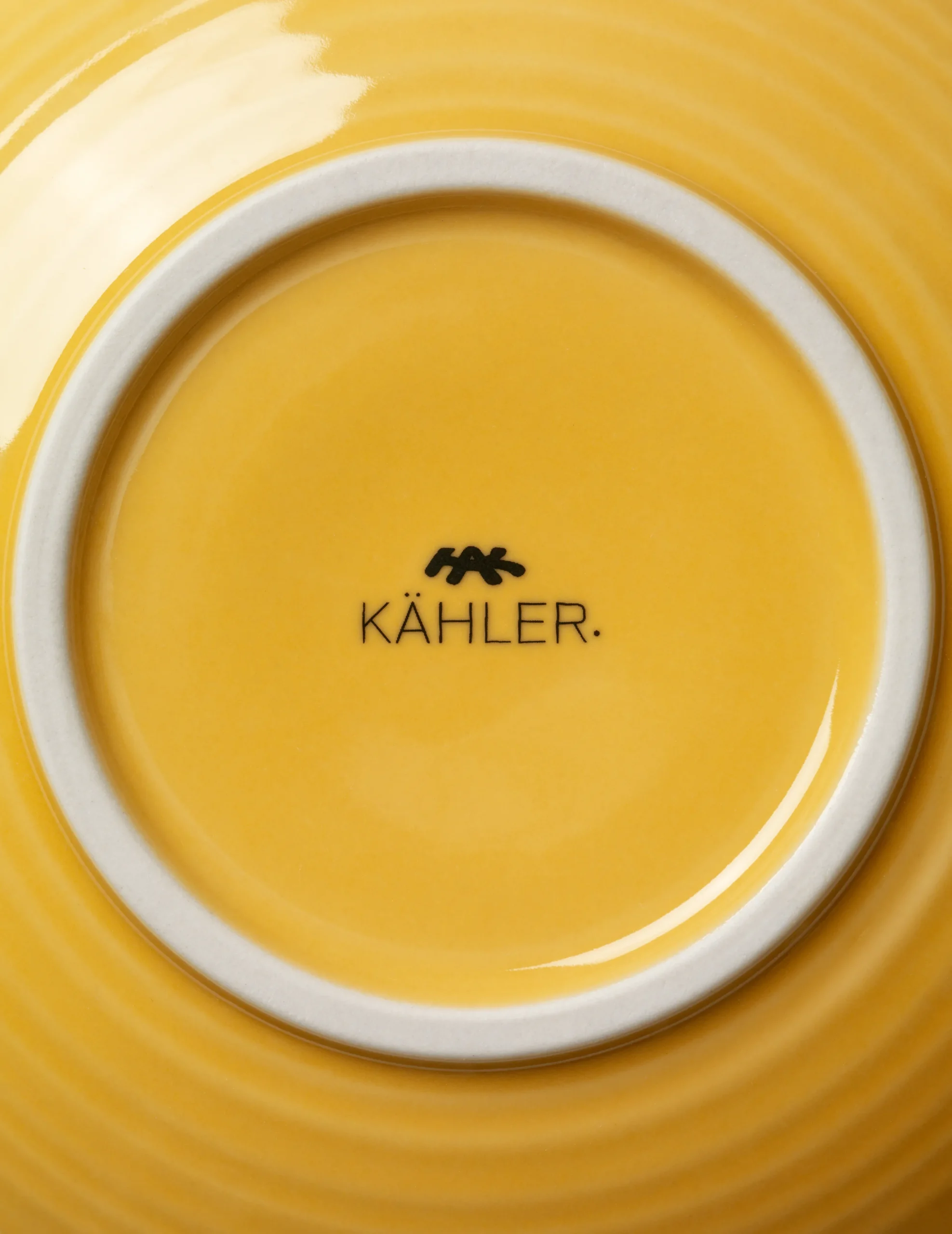 Kähler Colore Skål Ø19 cm saffron yellow | Køb her