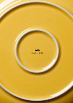 Kähler Colore Tallerken Ø27 cm saffron yellow | Køb her