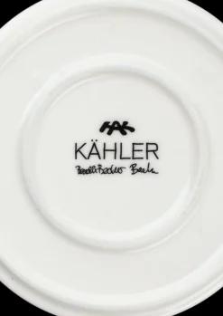 Kähler Fyrfadsstage høj H30 cm i guld fra serien Nobili