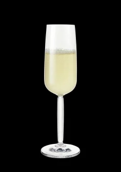 Kähler Hammershøi Champagneglas 24 cl klar 2 stk. | Køb her