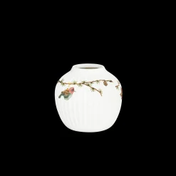 Kähler Hammershøi Christmas Vase H13 hvid m. deko | Køb her