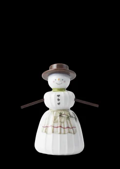 Kähler Hammershøi Christmas Snekone H11 hvid m. deko