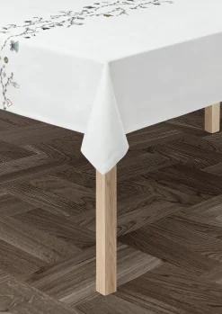 Kähler Hammershøi Christmas Dug 150x320 cm hvid m. deko