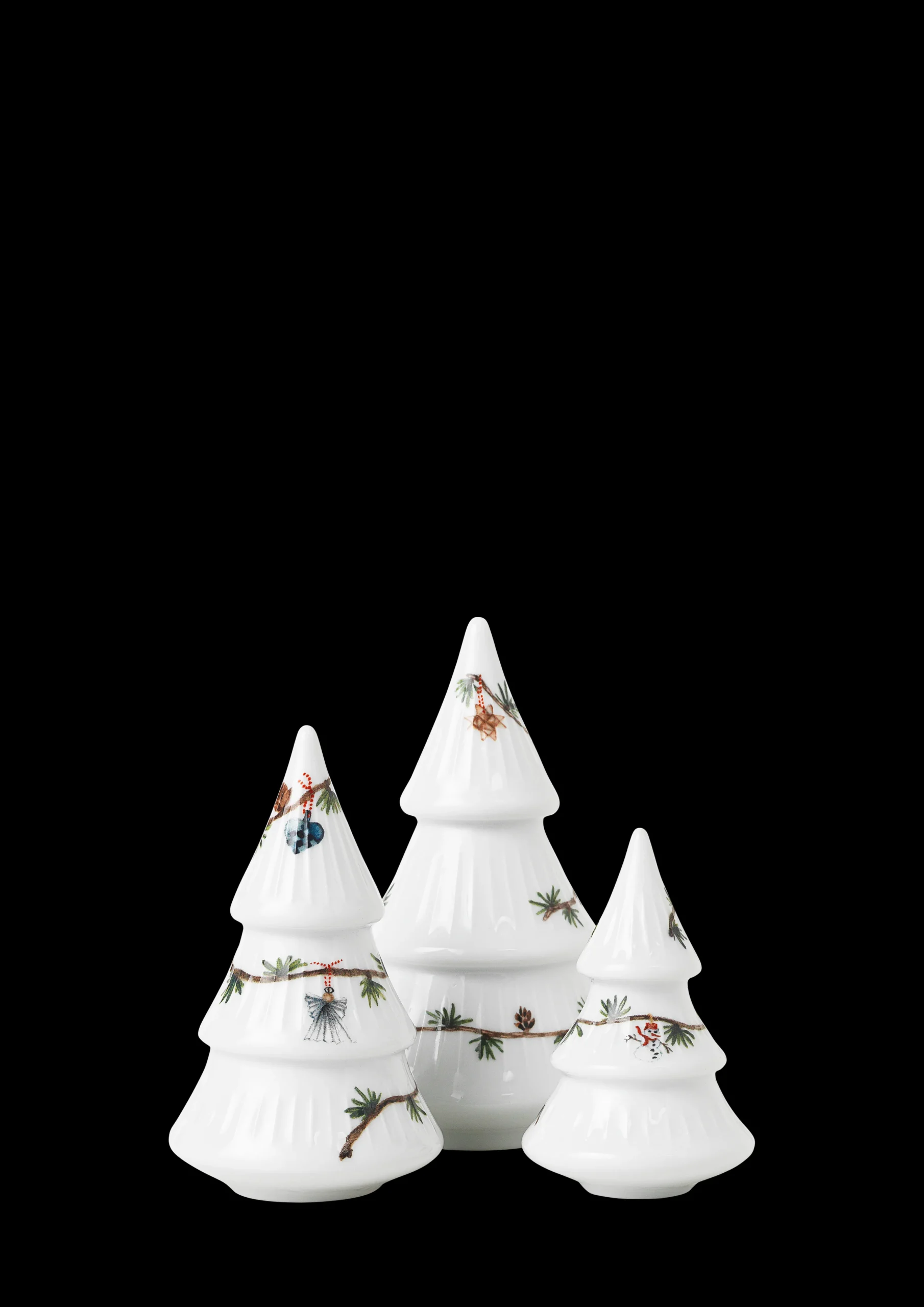 Kähler Hammershøi Christmas Juletræs sampak hvid m. deko