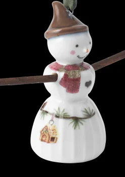 Kähler Hammershøi Christmas Snepige hængende H6.5 hvid deko