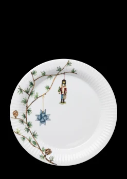 Kähler Hammershøi Christmas Tallerken hvid m. deko | Køb her