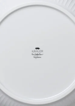 Kähler Hammershøi Christmas Skål Ø30 cm hvid m. deko