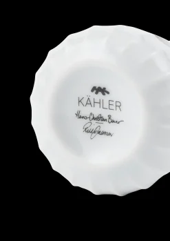 Kähler Hammershøi Christmas Snekone hængende H9 hvid m. deko