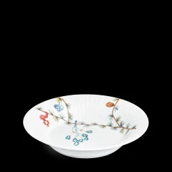 Kähler Hammershøi Christmas Dyb tallerken hvid m. deko