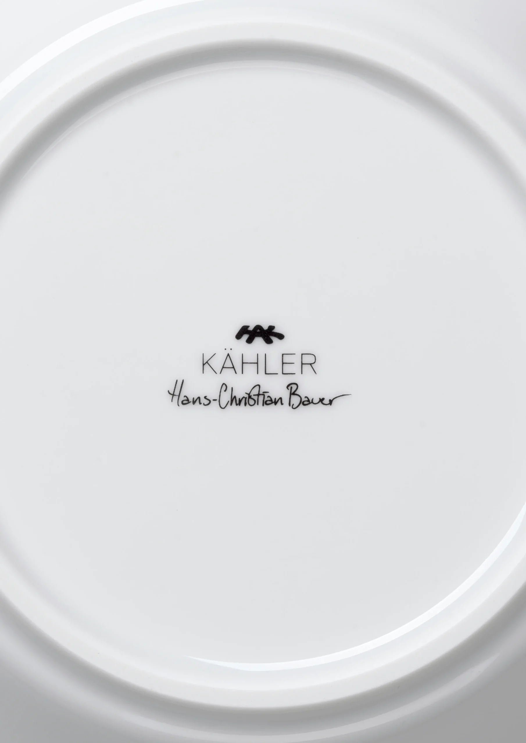 Kähler Hammershøi Dyb tallerken Ø26 cm hvid | Køb her