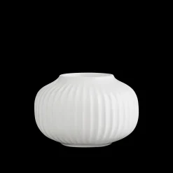 Kähler Hammershøi Fyrfadsstage Ø10 cm hvid (16135) | Køb her