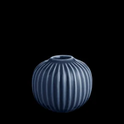 Kähler Hammershøi Lysestage rund Ø7.5 cm indigo | Køb her