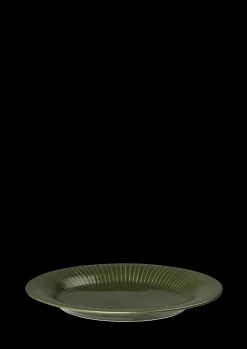 Kähler Hammershøi Ovalt bordfad 28.5x22.5 mørk grøn