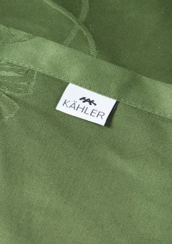 Kähler Hammershøi Poppy Damaskdug 150x270 cm grøn | Køb her