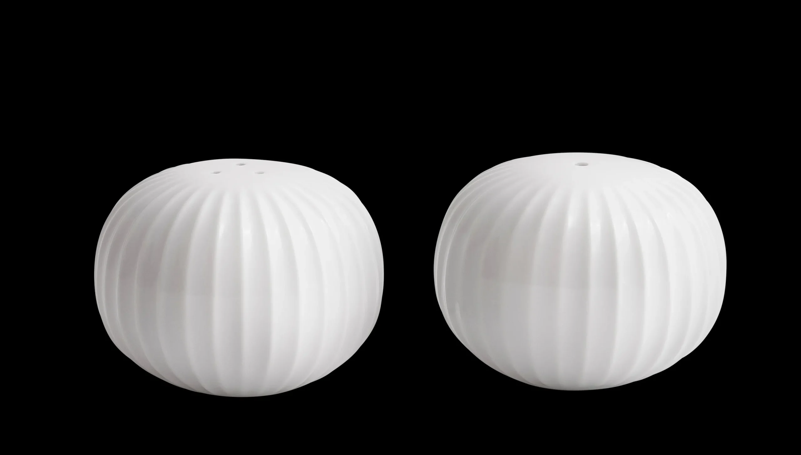 Kähler Hammershøi Salt| og pebersæt H5 hvid | Køb her