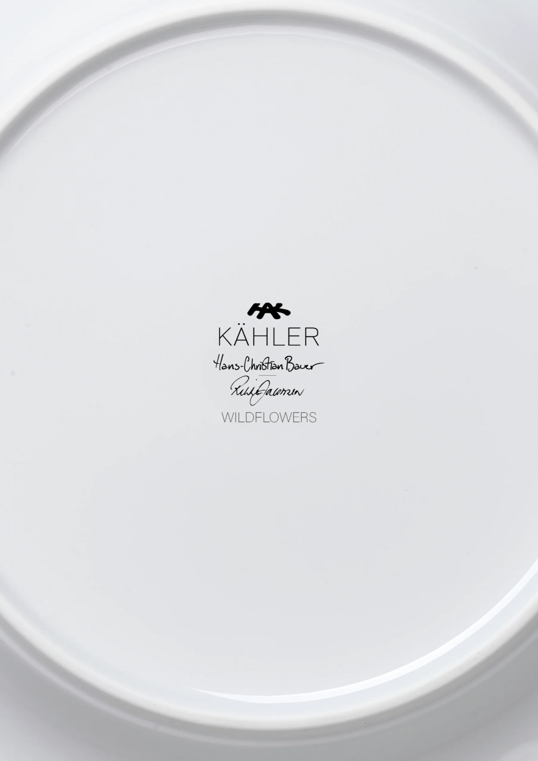Kähler Hammershøi Summer Tallerken Ø22 cm wild flowers