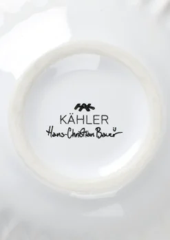 Kähler Hammershøi Vase miniature rød/grøn/hvid 3 stk.