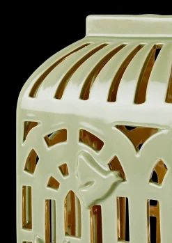 Kähler Lyshus H16 cm i grøn fra serien Orangery | Køb her