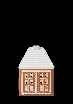 Kähler Lyshus lille i brun fra serien Gingerbread | Køb her