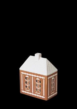 Kähler Lyshus mellem i brun fra serien Gingerbread | Køb her