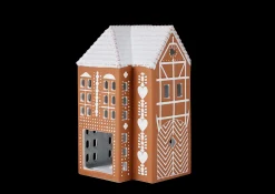 Kähler Lyshus stor i brun fra serien Gingerbread | Køb her