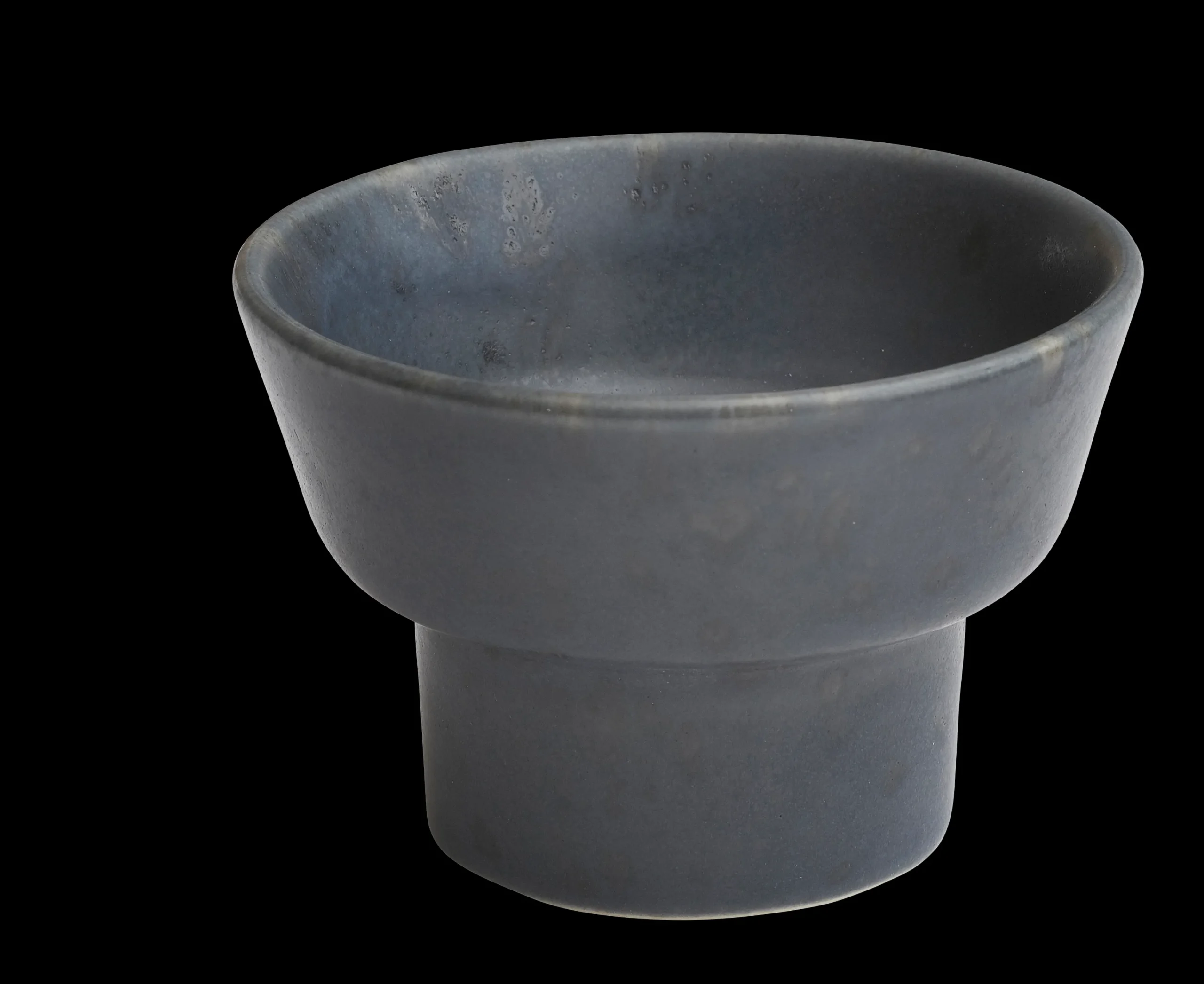 Kähler Ombria Lysestage Ø7,5 cm i blå fra serien Ombria