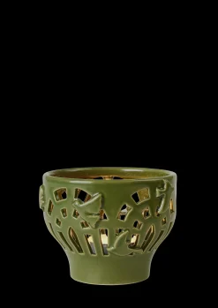 Kähler Orangery Fyrfadsstage Ø9.5 cm green garden | Køb her