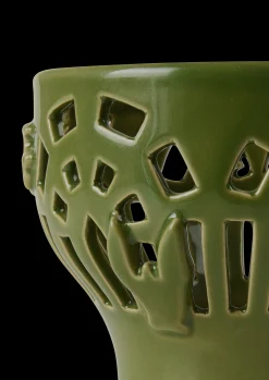 Kähler Orangery Fyrfadsstage Ø9.5 cm green garden | Køb her