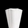 Kähler Unfold Vase H20.5 cm i hvid fra serien Hammershøi