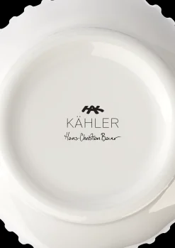 Kähler Unfold Vase H16.5 cm i hvid fra serien Hammershøi
