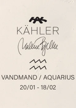 Kähler Vandmand H19 i hvid fra serien Astro | Køb her